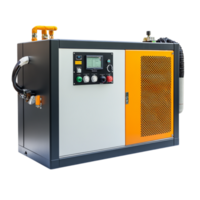 Industrial machine with control panel demonstrates advanced technology for efficient operations png
