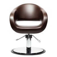 Salon chair symbolizing modern comfort adjustable luxury and a sleek addition to professional grooming spaces png
