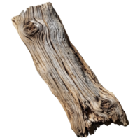Weathered wooden log with a rough textured surface showcasing natural patterns formed over time by the environment png