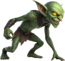 Mischievous goblin character design for whimsical projects. . png