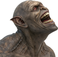 Scary Mythical Ogre with Hideous Features. . png