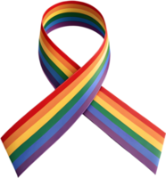 LGBTQ Heart and Pride Symbol for Love and Equal Rights. . png
