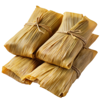 Delicious tamales prepared with care and skill in a vibrant kitchen setting png