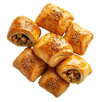 Discover the allure of briouia pastries filled with rich flavor and tradition png