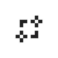 squares plus add target symbol icon vector