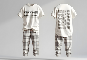 Editable T-Shirt Mockup with Smart Object Layers psd