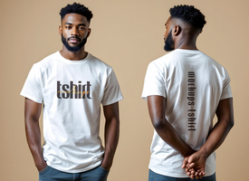High-Resolution T-Shirt Mockup for Web and Print Use psd