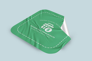 Floating Sticker Mockup Add Depth to Your Branding psd