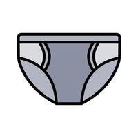 brief underwear , top icon color symbol design template vector