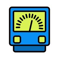 voltage regulator resistor icon design template vector