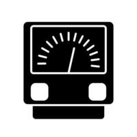 voltage regulator power icon design template vector