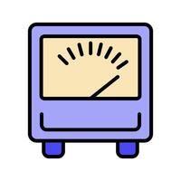 voltage regulator, lab icon design template vector