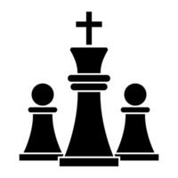 chess, challenge icon design template vector