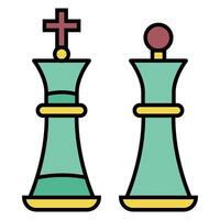 chess icon symbol design template vector