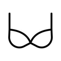 bra Underwear icon line graphic symbol design template vector
