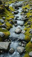 A stream of water photo