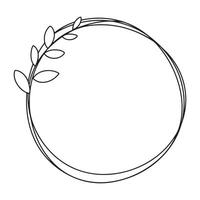 Laurel wreath icon. Outline illustration of laurel wreath icon for web vector