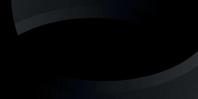 curved black gradient background vector
