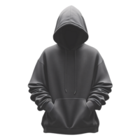 Faceless figure in a dark hoodie with hands in pockets, creating an aura of anonymity and intrigue, blending into shadow png