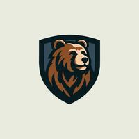 Grizzly Bear Logo vector