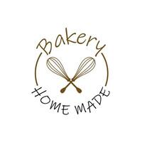 egg beater of bakery vintage logo simple minimalist illustration template icon graphic design vector