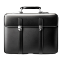 Professional Black Briefcase with No Background png