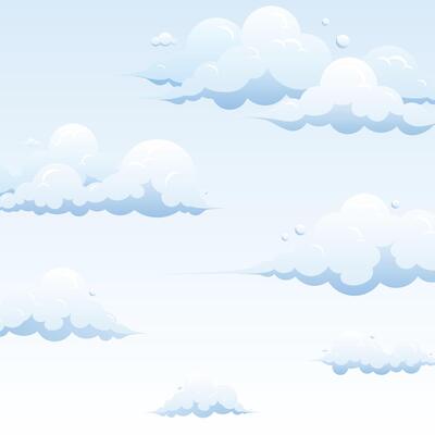 blue cloud sky landscape space view background illustration design