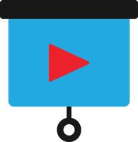 School Presentation Business Graph vector