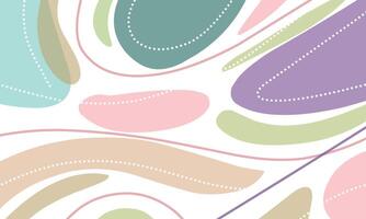 A colorful abstract background with a few different shapes vector