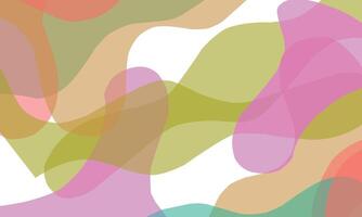 Abstract background with colorful shapes vector