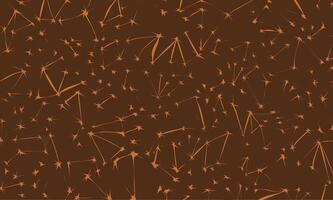 Bright and stylish line design. Seamless abstract pattern. Modern geometric brown background. vector