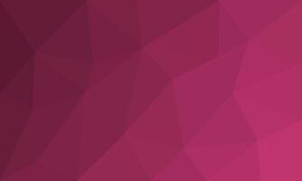 Abstract pink gradient on low poly texture background. Modern creative space surface element vector