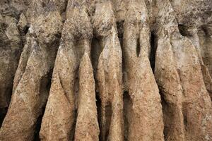 large gullies from clay soil erosion 4 photo