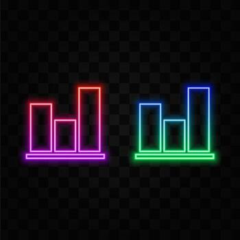 cuadro, línea de tiempo, grafico diagrama. tarta gráfico icono aislado en negro antecedentes. vector