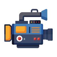 Camera Isolated on White Background vector