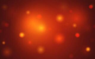 Warm Bokeh Glow Soft Blurred Light, Background decoration vector
