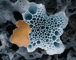 Abstract honeycomb pattern texture background photo