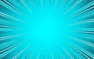 Comic book page background template. Radial background with halftone effect vector
