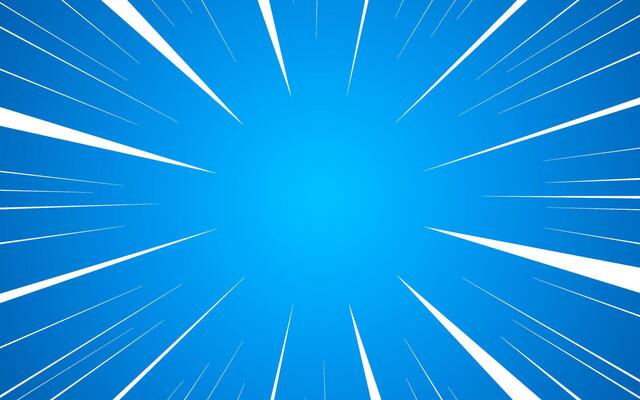 Comic background with halftone gradient in pop art retro style.
