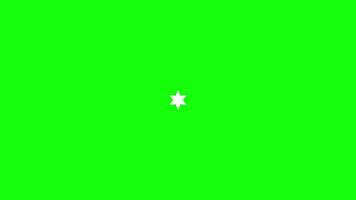 star-shaped geometric design with sharp edges video