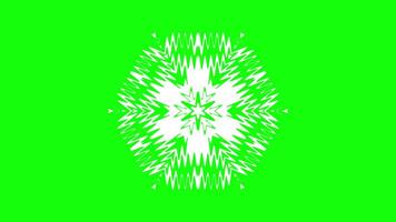 Starburst Symmetry Design with Zigzag Patterns video