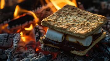 S'mores on the grill photo