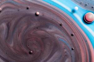 Color macro abstraction. Abstraction for graphic design, prints, posters. photo