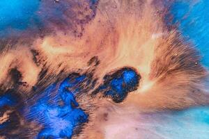 Color macro abstraction. Abstraction for graphic design, prints, posters. photo