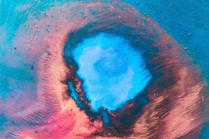 Color macro abstraction. Abstraction for graphic design, prints, posters. photo