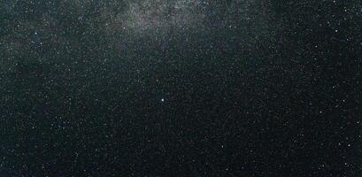 Night sky with lot of shiny stars, milky way photo