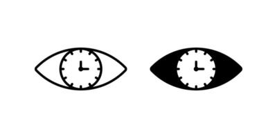Vision icon set. for mobile concept and web design. illustration vector