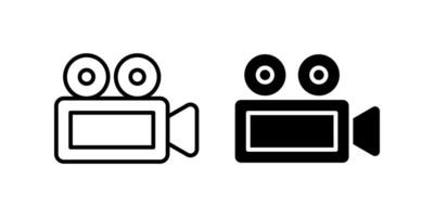 Camera Icons Set. for mobile concept and web design. illustration vector