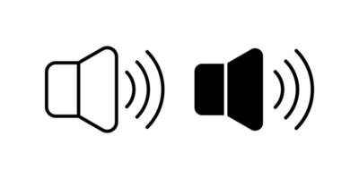 Speaker icon. Volume sign. for mobile concept and web design. illustration vector