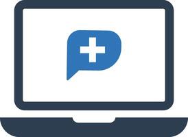 Message online icon vector